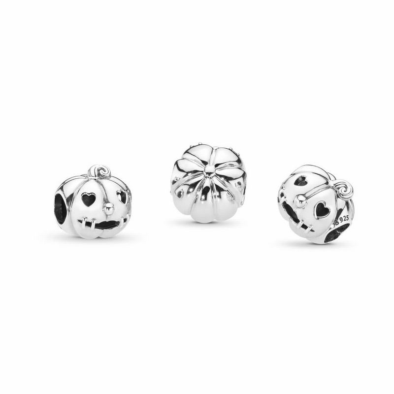 Pandora Australia Sweet Pumpkin Charm - Sterling Silver | XNOHYG974